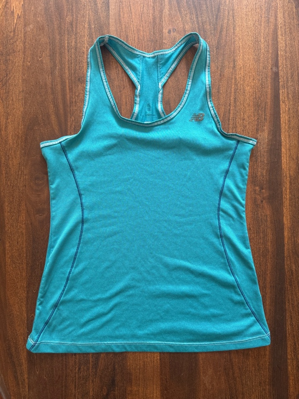 New Balance Turquoise Lightning Dry Racerback Tank